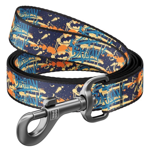 WauDog  NYLON - smycz, design DC Comics "Batman Jeans " 122cm