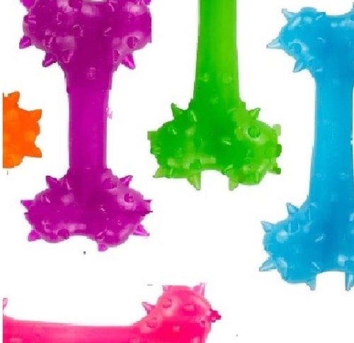 KOŚĆ z wypustkami, duża -  15cm -zabawka dla psa