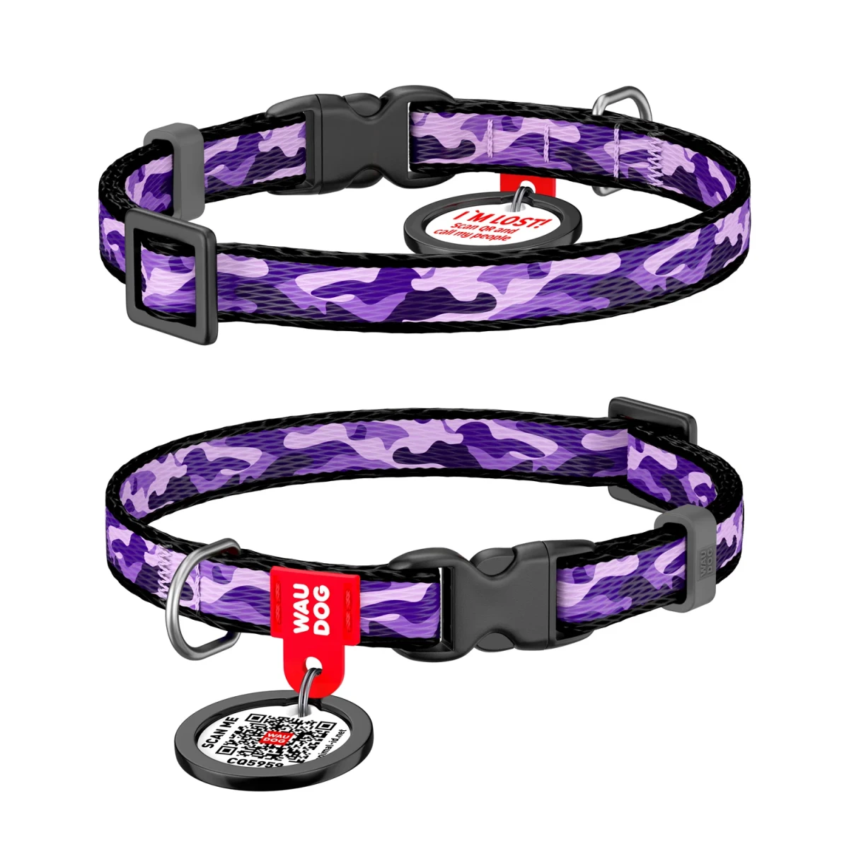 obroza dla psa Purple camo  w sklepie puller shop.webp