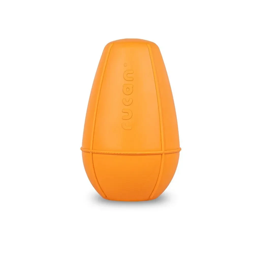 RUCAN-CONIC-Orange-M-srednio-twarda-pomaranczowa-zabawka-na-przysmaki-dla-psa.webp