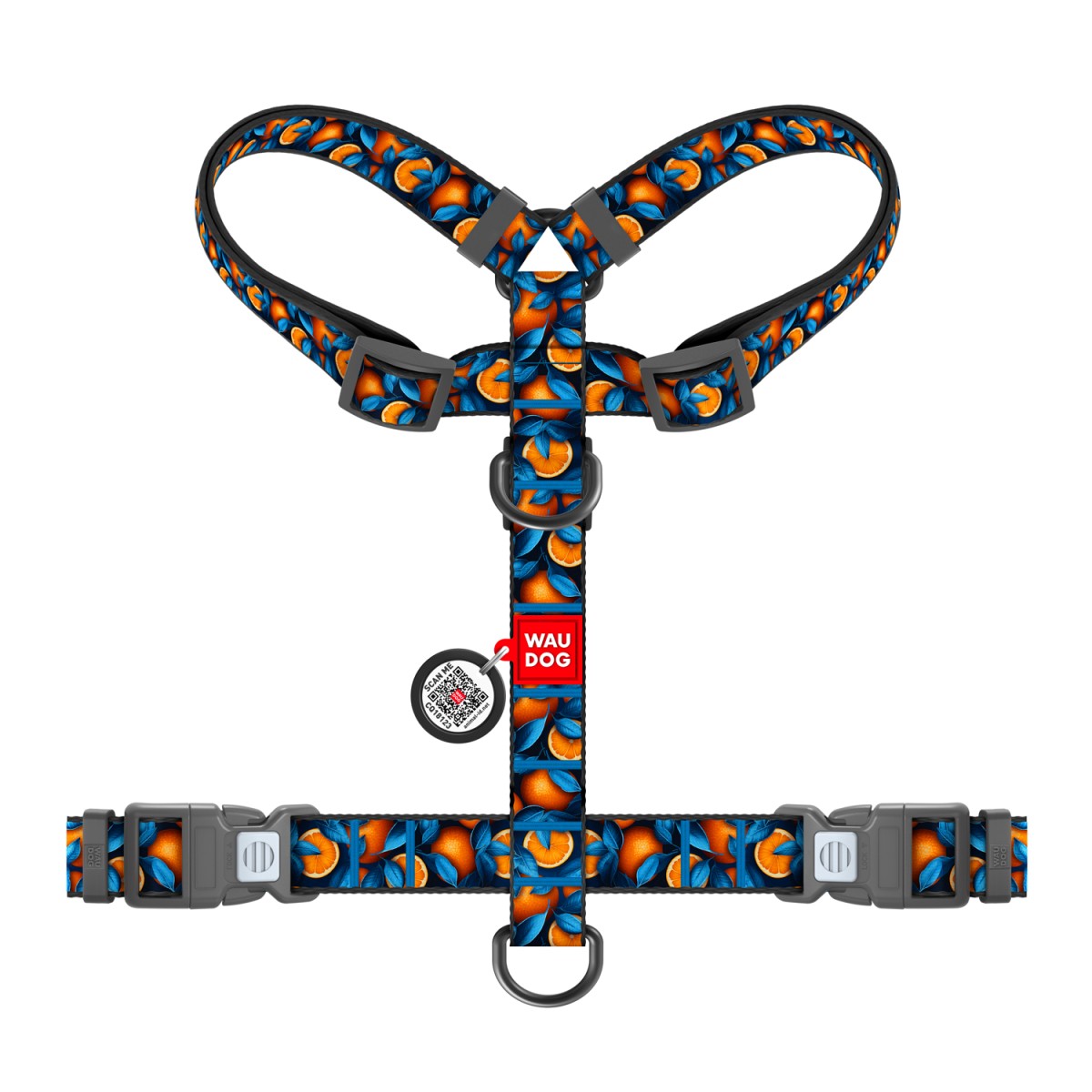 szelki_guard_POMARANCZA_zlozone na plasko