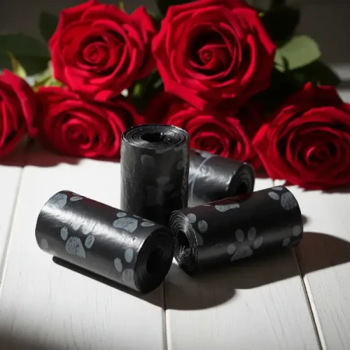 Zestaw - woreczki (255szt) z dyspenserem -LOVE ❤ 