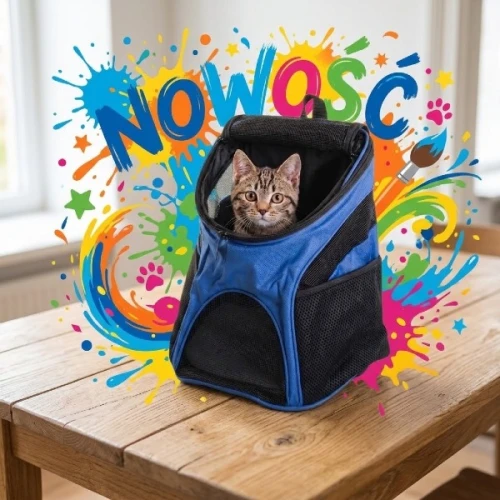 Plecak transportowy dla psa i kota  – do 10 kg
