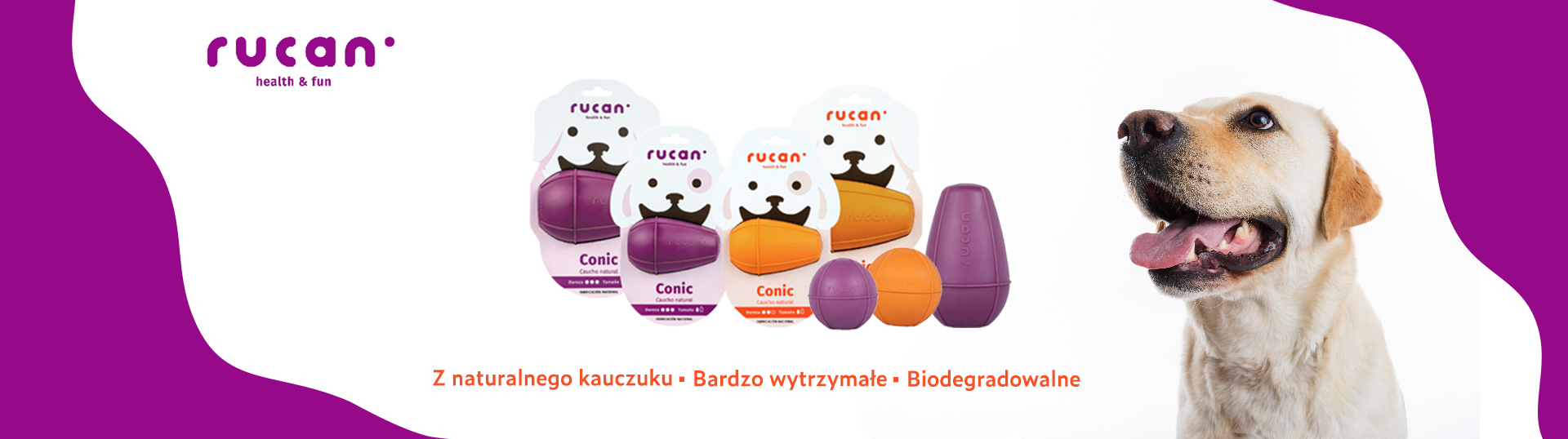 Rucan - mocne zabawki na lata dla psa Atlantis Partner- Puller Shop - Puller, Canagan  naturalna karma dla psów i kotów
